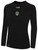 ROCKBRIDGE UNITED BASICS CREW NECK LONG SLEEVE POLY TEE BLACK