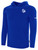 FC PREMIER BASICS FLEECE HOODIE CREST ON WEARER'S LEFT CHEST ROYAL BLUE WHITE