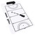 FIELD HOCKEY DRY ERASE CLIPBOARD WHITE COMBO