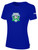 PARADISE SC BASICS COTTON TEE CREST ON WEARER'S CENTER CHEST ROYAL BLUE WHITE