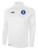 FC WESTLAKE BASICS POLY 1/4 ZIP TOP WHITE