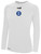 FC WESTLAKE BASICS CREW NECK LONG SLEEVE POLY TEE WHITE