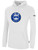 FC WESTLAKE BASICS FLEECE PULLOVER HOODIE TEAM CREST ON WEARERS CENTER CHEST WHITE BLACK