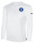 FC WESTLAKE BASICS LONG SLEEVE COTTON TEE TEAM CREST ON WEARERS LEFT CHEST WHITE BLACK