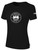 FC WESTLAKE BASICS COTTON TEE CREST ON WEARERS CENTER CHEST BLACK WHITE