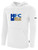 FC WESTLAKE BASICS FLEECE PULLOVER HOODIE TEAM CREST ON WEARERS CENTER CHEST WHITE BLACK