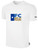 FC WESTLAKE BASICS COTTON TEE CREST ON WEARERS CENTER CHEST WHITE BLACK