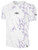 ECLIPSE SELECT SC LIFESTYLE MARBLE TEE WITH SLEEVE LOGO WHITE SOFT LAVENDER