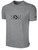 ECLIPSE SELECT SC BASICS COTTON TEE CREST ON WEARERS CENTER CHEST LIGHT HEATHER GREY BLACK