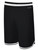 HOOP SHORTS BLACK WHITE