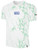 LIFESTYLE MARBLE TEE WITH SLEEVE LOGO WHITE MINT