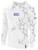 LIFESTYLE MARBLE FLEECE PULLOVER HOODIE WITH SLEEVE LOGO WHITE LIGHT GREY