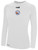 COLORADO UNITED BASICS CREW NECK LONG SLEEVE POLY TEE WHITE