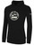 COLORADO UNITED BASICS FLEECE PULLOVER HOODIE TEAM CREST ON WEARERS CENTER CHEST BLACK WHITE