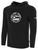 COLORADO UNITED BASICS FLEECE PULLOVER HOODIE TEAM CREST ON WEARERS CENTER CHEST BLACK WHITE