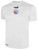 COLORADO UNITED BASICS CREW NECK POLY TEE CREST ON WEARER'S CENTER CHEST WHITE