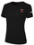 UTAH GLORY BASICS COTTON TEE CREST ON WEARER'S LEFT CHEST BLACK WHITE 