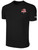 OREGON YSA FOUNDERS ODP BASICS COTTON SHORTS SLEEVE T-SHIRT CREST LEFT CHEST BLACK WHITE
