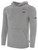 OREGON YSA STATE ODP BASICS PULLOVER FLEECE HOODIE CREST LEFT CHEST LIGHT HEATHER GREY BLACK