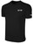 SYR FIELD HOCKEY BASICS COTTON TEE CREST ON WEARERS LEFT CHEST BLACK WHITE