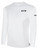 SYR FIELD HOCKEY BASICS LONG SLEEVE COTTON TEE TEAM CREST ON WEARERS LEFT CHEST WHITE BLACK