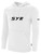 SYR FIELD HOCKEY BASICS FLEECE PULLOVER HOODIE TEAM CREST ON WEARERS CENTER CHEST WHITE BLACK