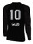 PIPELINE SC SOUTH HOME MET LONG SLEEVE BLACK METALLIC SILVER