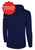 NORTH ALABAMA SC BASICS FLEECE PULLOVER HOODIE NAVY WHITE  -KIT
