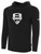 NORTH ALABAMA SC BASICS FLEECE PULLOVER HOODIE TEAM CREST ON WEARERS CENTER CHEST BLACK WHITE