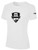 NORTH ALABAMA SC BASICS COTTON TEE CREST ON WEARERS CENTER CHEST WHITE BLACK