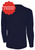 NORTH ALABAMA SC BASICS II LONG SLEEVE TRAINING JERSEY NAVY WHITE -KIT