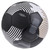 WC26 METALLIC TOURNAMENT MACHINE   STITCHED SOCCER BALL BLACK GOLD