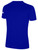 HTC FIELD HOCKEY BASICS COTTON SHORT SLEEVE T-SHIRT CREST ON WEARERS CENTER CHEST ROYAL BLUE WHITE