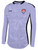 COLD SPRING HARBOR  PITCH STAR LONG SLEEVE GOALKEEPER JERSEY LAVENDER BLACK
