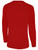 USA FIELD HOCKEY WORLD CUP BASICS II LONG SLEEVE TRAINING JERSEY CREST LEFT CHEST RED WHITE