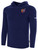 USA FIELD HOCKEY WORLD CUP BASICS FLEECE PULLOVER HOODIE CREST ON WEARERS LEFT CHEST NAVY WHITE