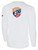 USA FIELD HOCKEY WORLD CUP BASICS LONG SLEEVE COTTON TEE USA CREST CENTER CHEST AND LARGE CENTER BACK WHITE BLACK