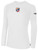 USA FIELD HOCKEY WORLD CUP BASICS LONG SLEEVE COTTON TEE CREST ON WEARERS CENTER CHEST WHITE BLACK