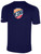 USA FIELD HOCKEY WORLD CUP BASICS COTTON TEE CREST CENTER CHEST AND LARGE CENTER BACK NAVY WHITE