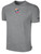USA FIELD HOCKEY WORLD CUP BASICS COTTON TEE CREST ON WEARERS CENTER CHEST LIGHT HEATHER GREY BLACK