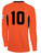 ECLIPSE SELECT SC  - E/A - LINCOLN BOLT LONG SLEEVE GOALKEEPER JERSEY NCAA ORANGE -KIT