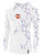 SUN FIELD HOCKEY LIFESTYLE MARBLE FLEECE PULLOVER HOODIE WHITE SOFT LAVENDER