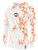 SUN FIELD HOCKEY LIFESTYLE MARBLE FLEECE PULLOVER HOODIE WHITE TEAM ORANGE