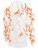 SUN FIELD HOCKEY LIFESTYLE MARBLE FLEECE PULLOVER HOODIE WHITE TEAM ORANGE