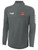 SUN FIELD HOCKEY MADISON 1/4 ZIP TECHNICAL TRANING TOP MEDIUM GREY WHITE 