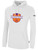 SUN FIELD HOCKEY BASICS FLEECE HOODIE CREST ON WEARERS CENTER CHEST WHITE BLACK 