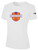 SUN FIELD HOCKEY BASICS COTTON SHORT SLEEVE T-SHIRT CREST ON WEARERS CENTER CHEST WHITE BLACK 