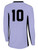 PROPEL FUTSAL SA PITCH STAR LONG SLEEVE GOALKEEPER JERSEY WITHOUT PADDING LAVENDER BLACK -KIT