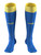 PROPEL FUTSAL SA MARLED MATCH SOCKS ROYAL BLUE TEAM YELLOW -KIT