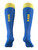 PROPEL FUTSAL SA MARLED MATCH SOCKS ROYAL BLUE TEAM YELLOW -KIT